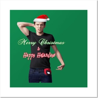 Tom Holland Christmas Posters and Art